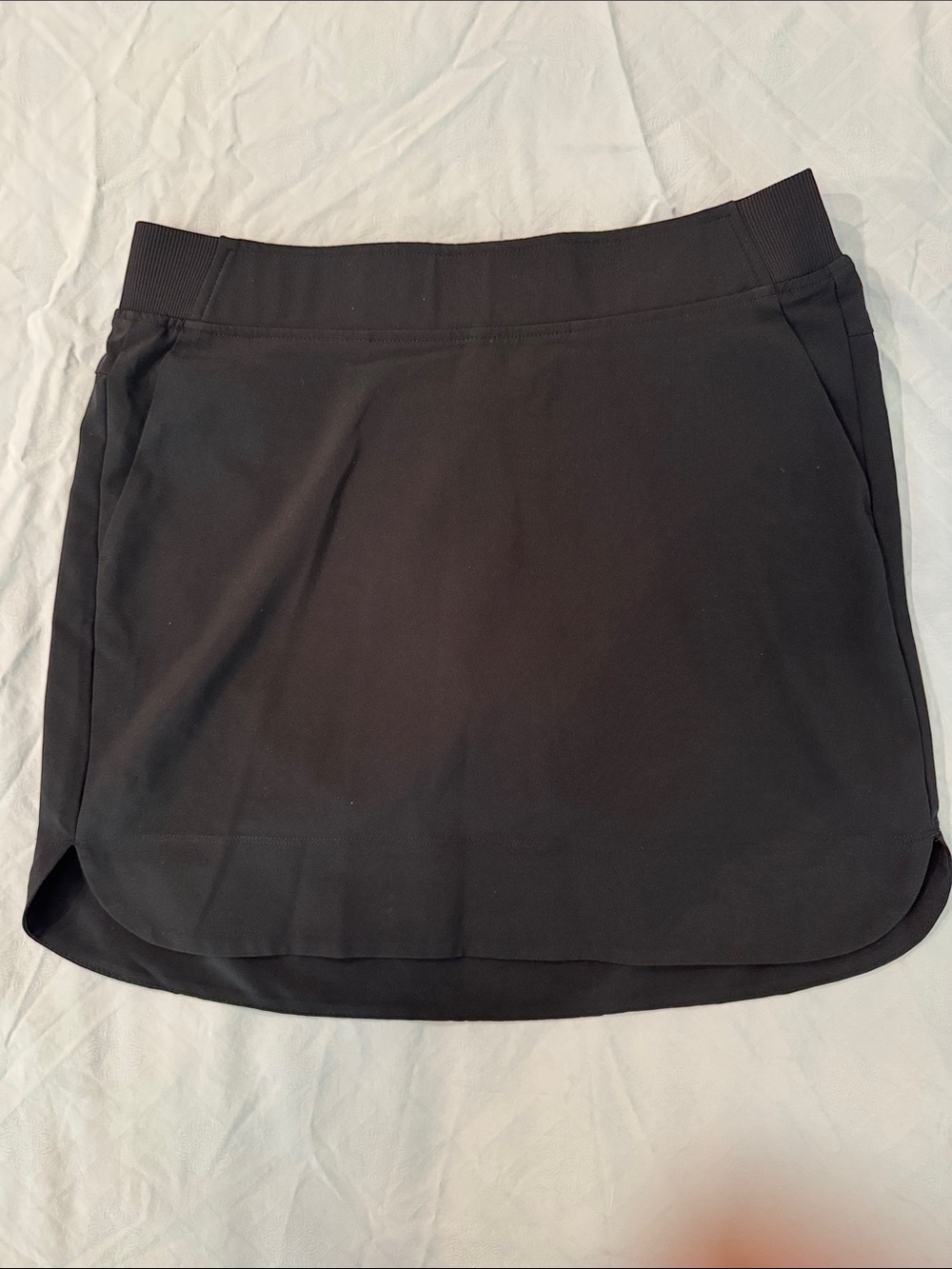 Cypress Club Black Athletic Skort with Side and Back Pockets